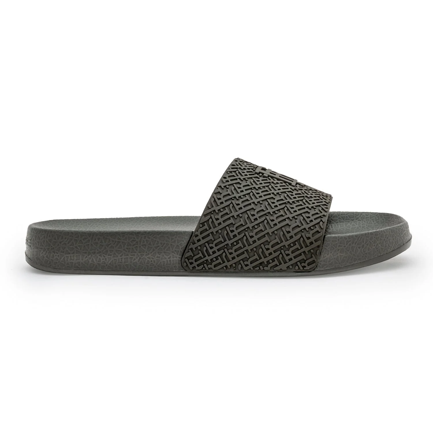 Mens Sliders in Olive | Casual Pool Sliders - Image 2