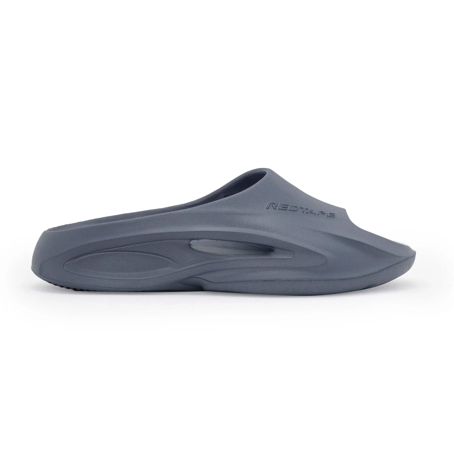 Mens Sliders in Stone Blue | Casual Pool Sliders - Image 2