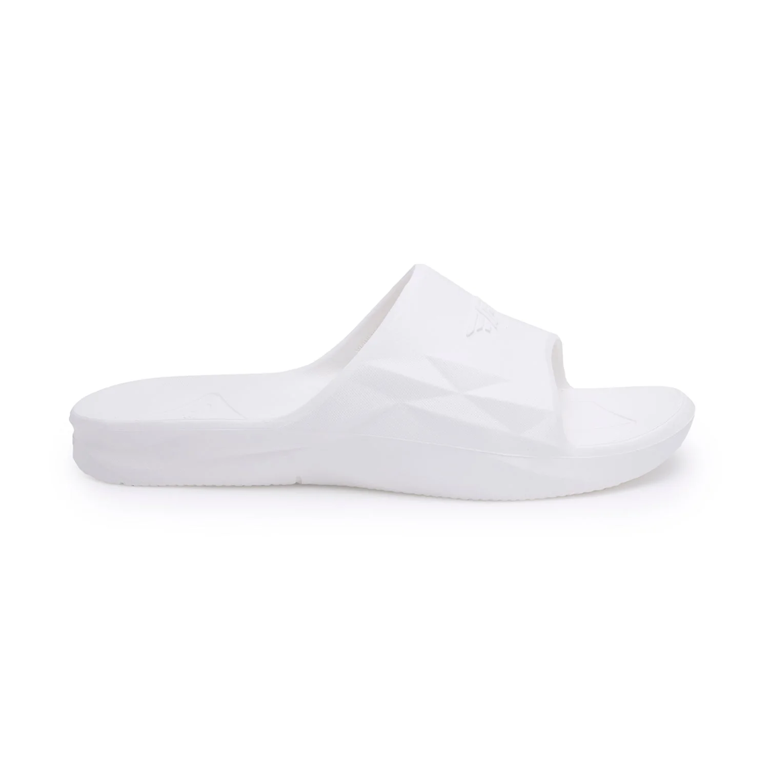 Mens Sliders in White | Casual Pool Sliders - Image 2