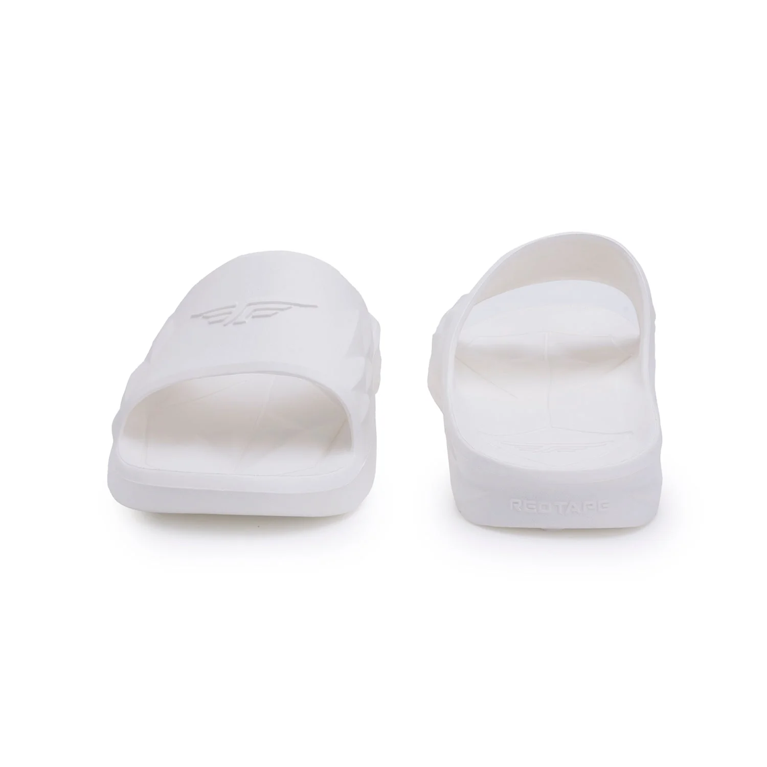 Mens Sliders in White | Casual Pool Sliders - Image 4