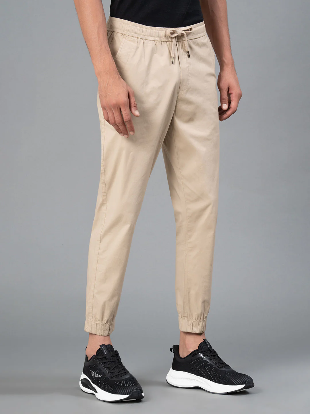 Men's Solid Casual Joggers - Image 6