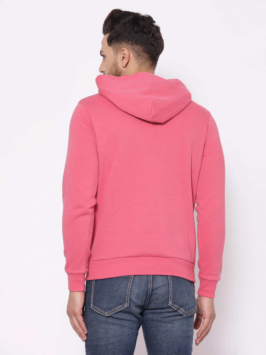 Men's Solid Garnet Hoodies - Image 3