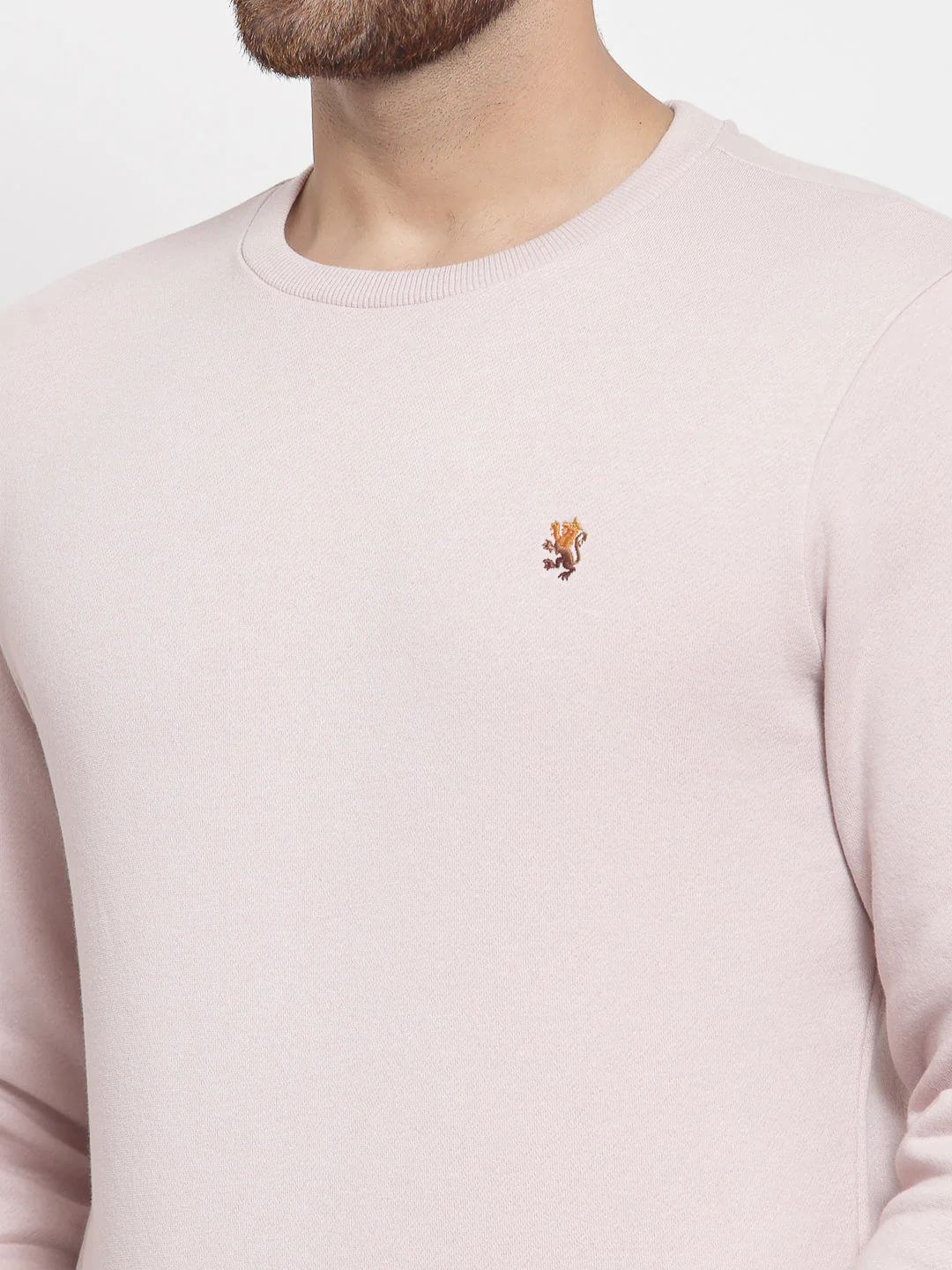 Men's Solid Pearl Sweatshirt - Image 5