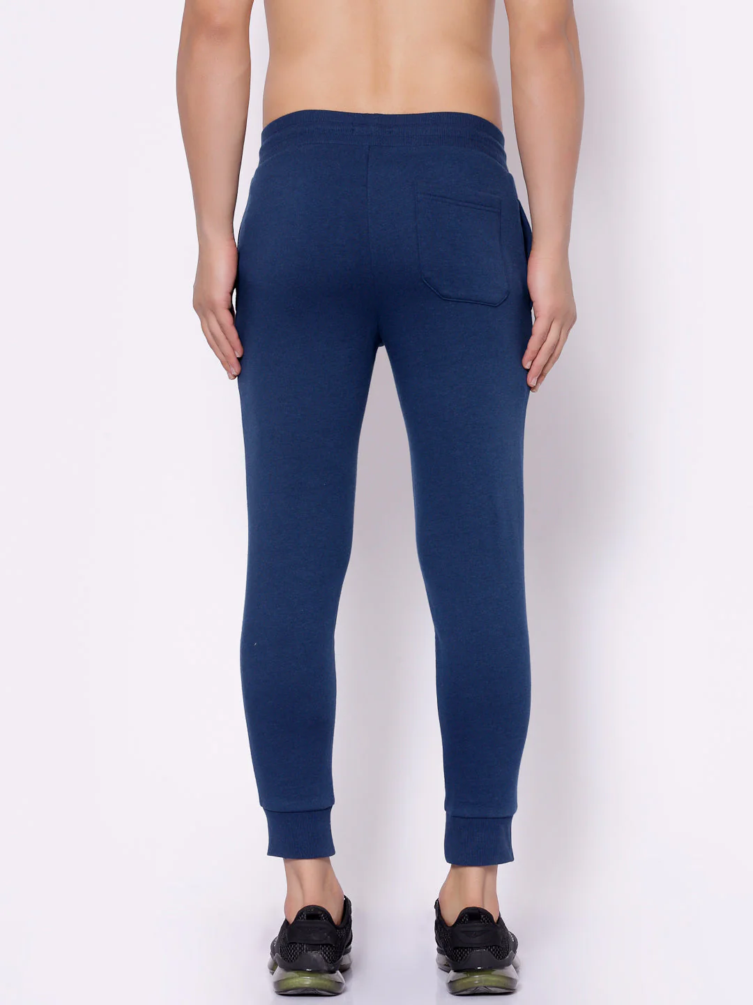 Men's Solid Teal Jogger - Image 3