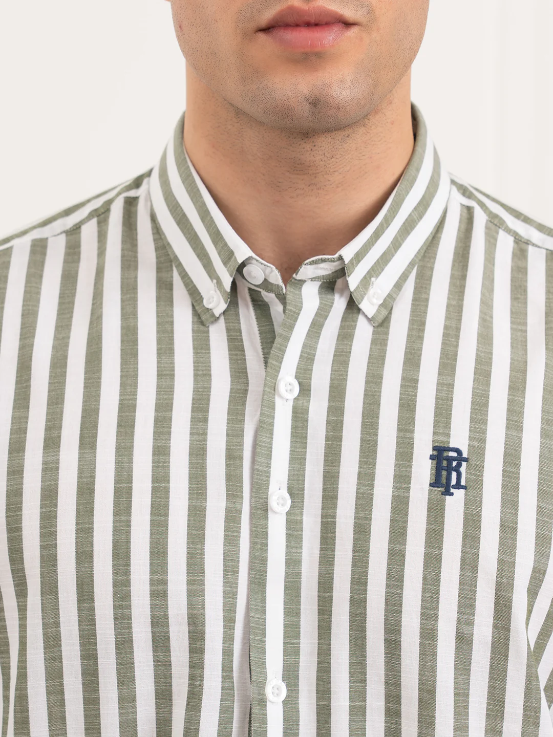 Menâ€™s Striped Cotton Shirt for Casual Everyday Style - Image 6