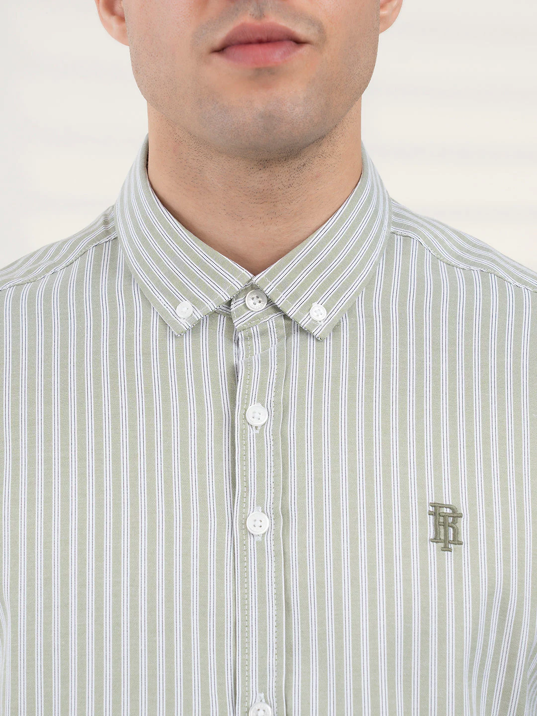 Men's Stripe Shirt | Everyday Smart Casual Look - Image 6