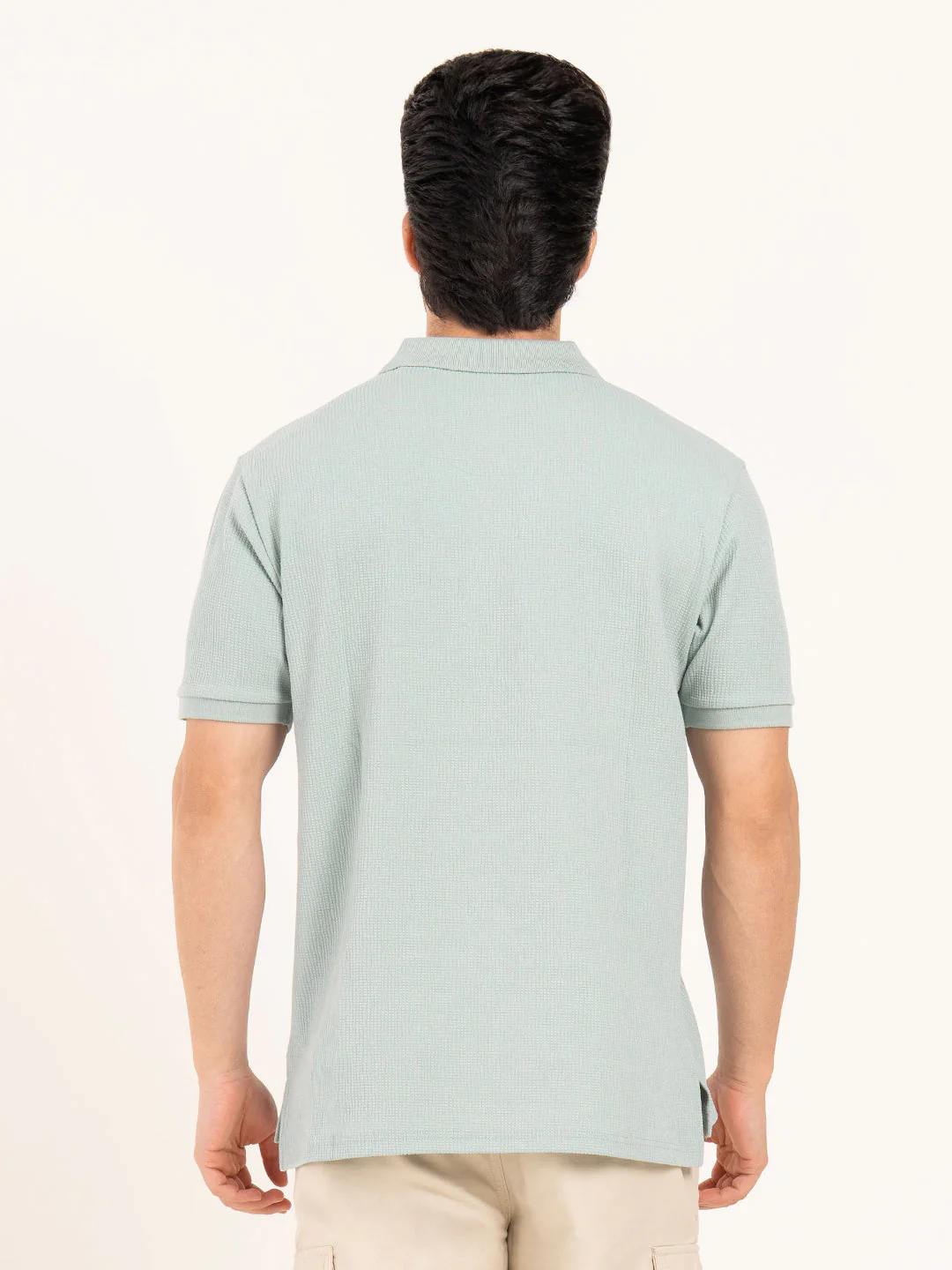 Menâ€™s Structure Polo T-Shirt - Image 5