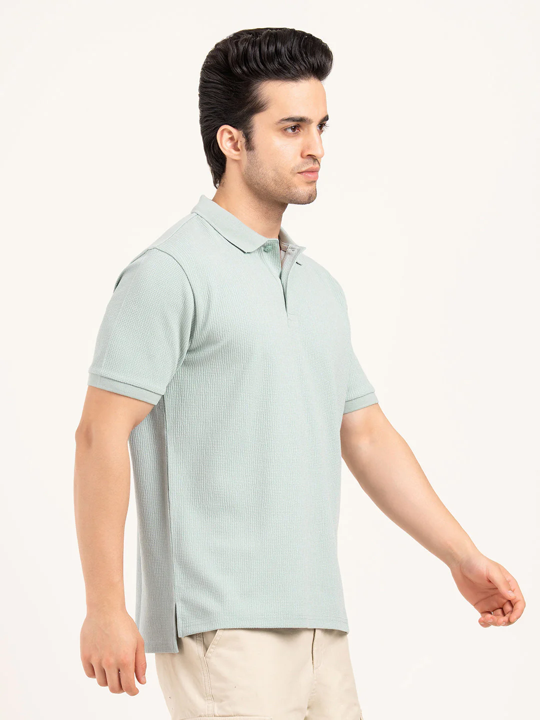 Menâ€™s Structure Polo T-Shirt - Image 8