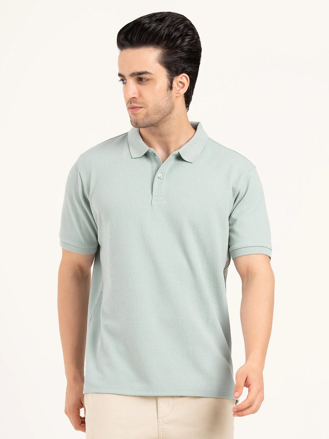 Menâ€™s Structure Polo T-Shirt - Image 9
