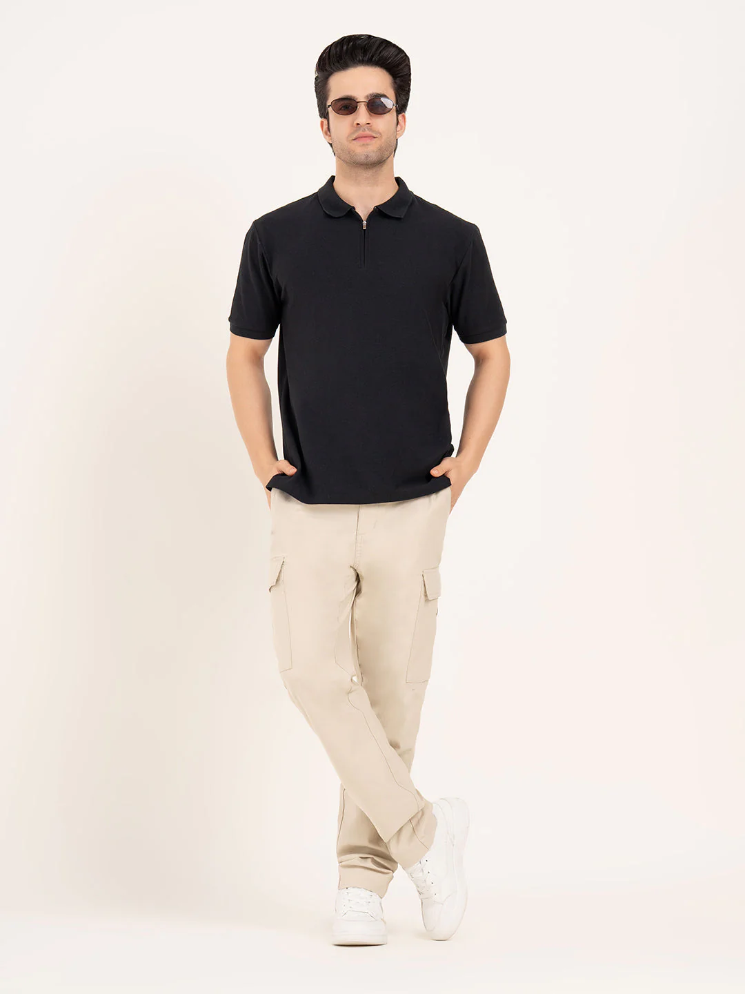 Menâ€™s Structured Cotton Polo T-Shirt - Image 7