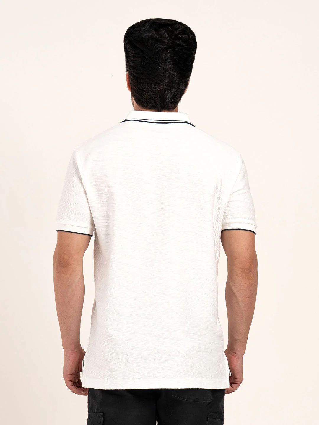 Menâ€™s Structured Cotton Polo T-Shirt - Image 5