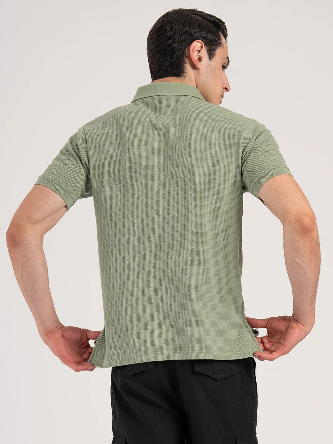 Men's Structured Polo T-Shirt - Image 5