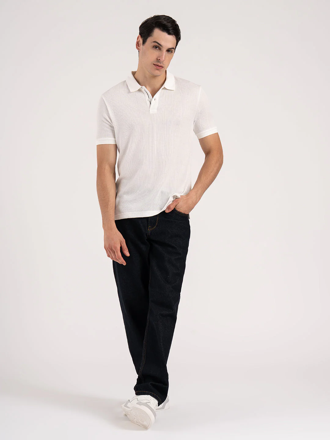 Men's Structured Polo T-Shirt - Image 7