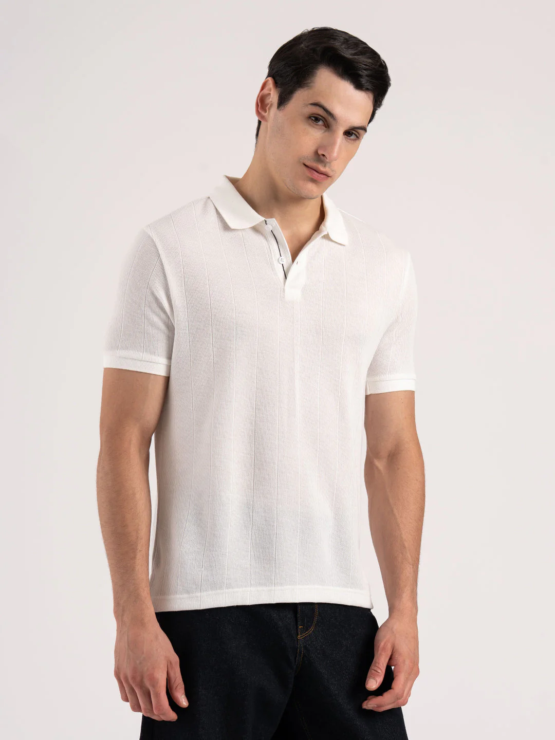 Men's Structured Polo T-Shirt - Image 8