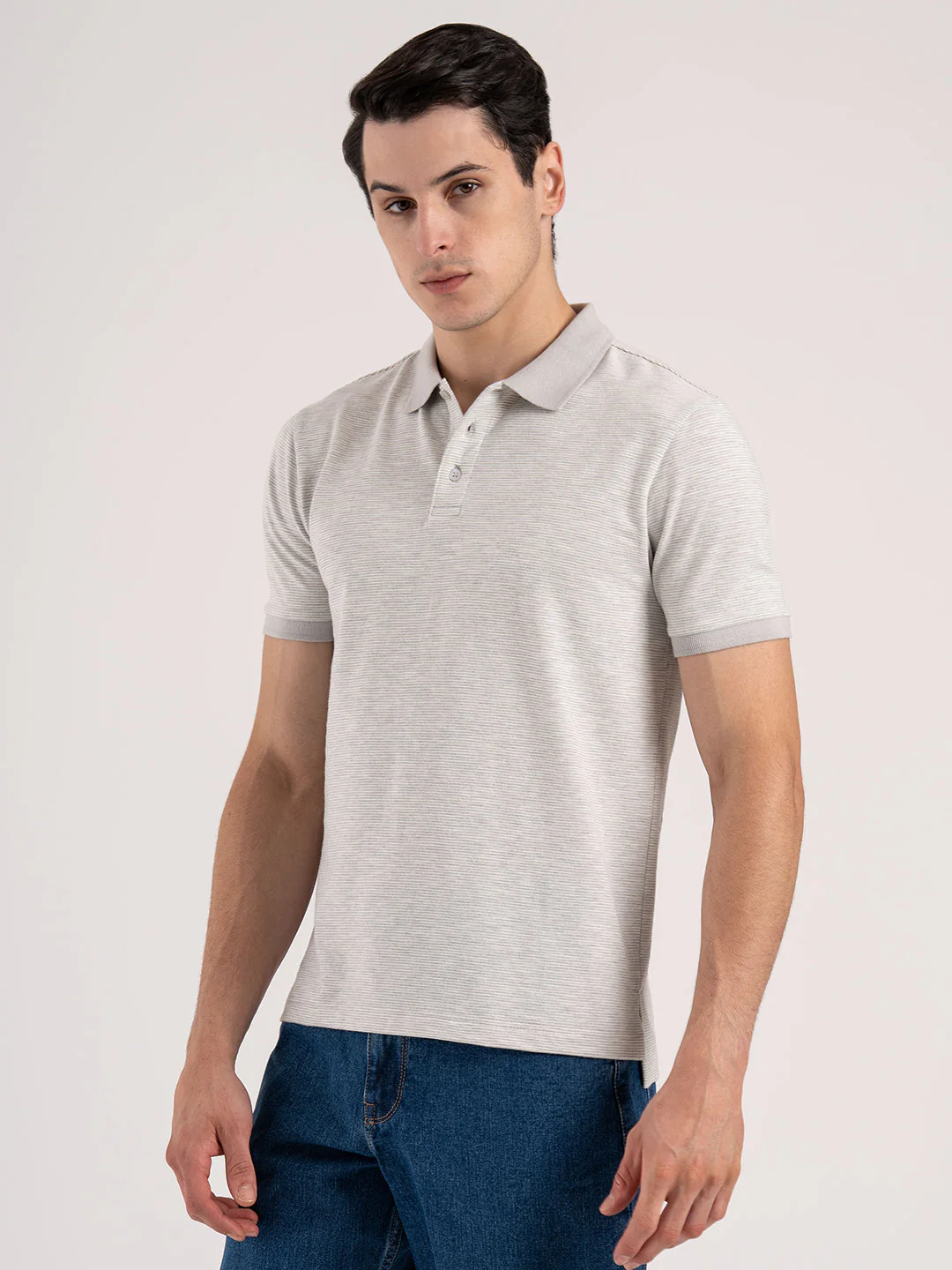 Men's Structured Polo T-Shirt - Image 4