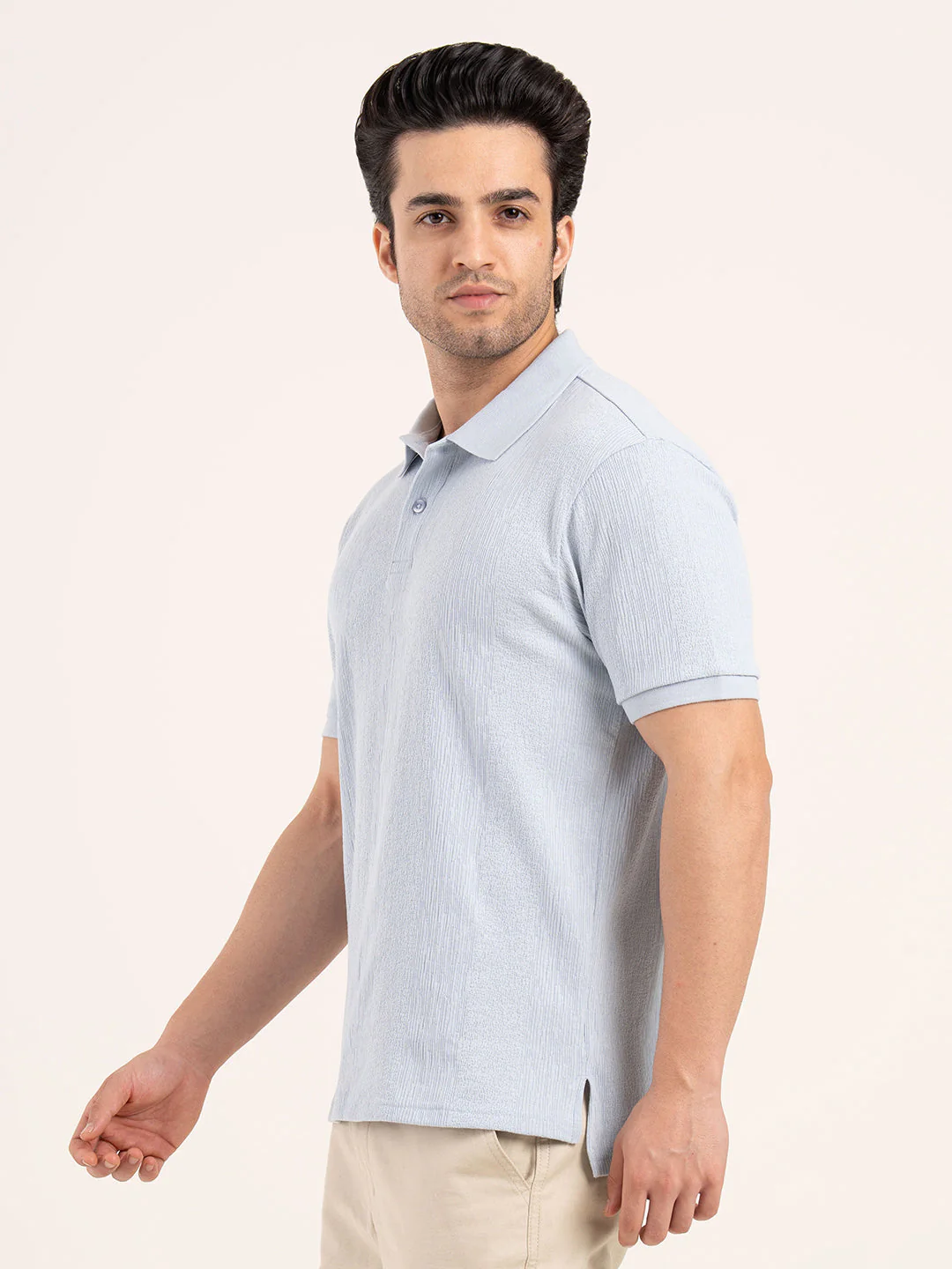Menâ€™s Structured Polo T-Shirt - Image 4