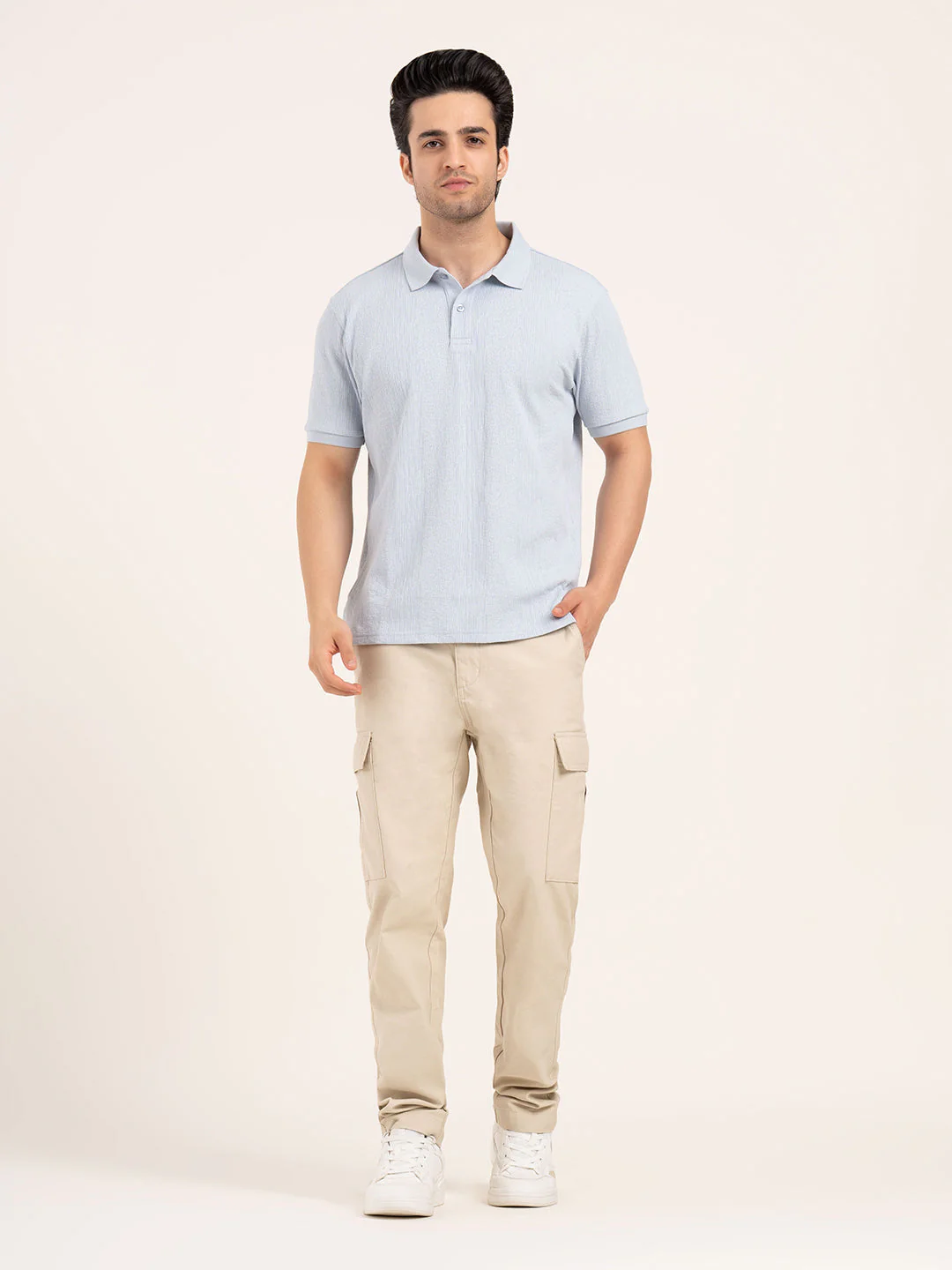 Menâ€™s Structured Polo T-Shirt - Image 7