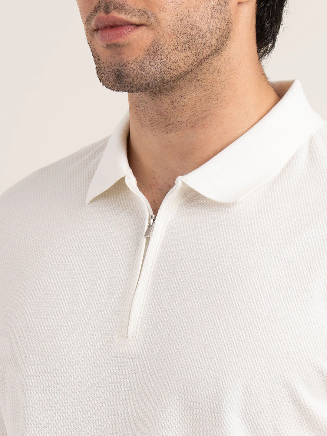 Menâ€™s Structured Cotton Polo T-Shirt - Image 6