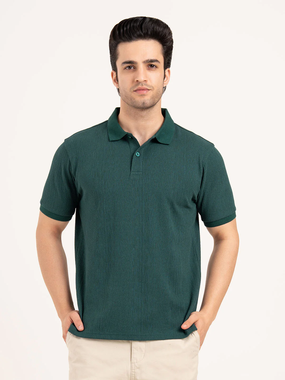 Menâ€™s Structured Polo T-Shirt - Image 9