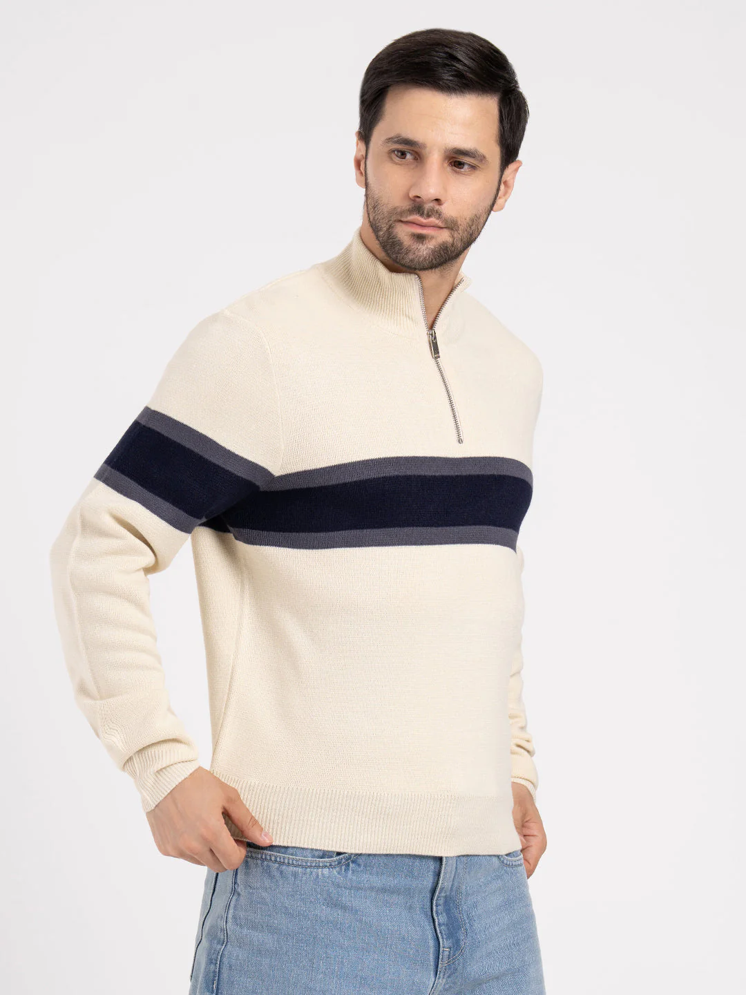 Mens Sweater for Casual Sporty Style - Image 2