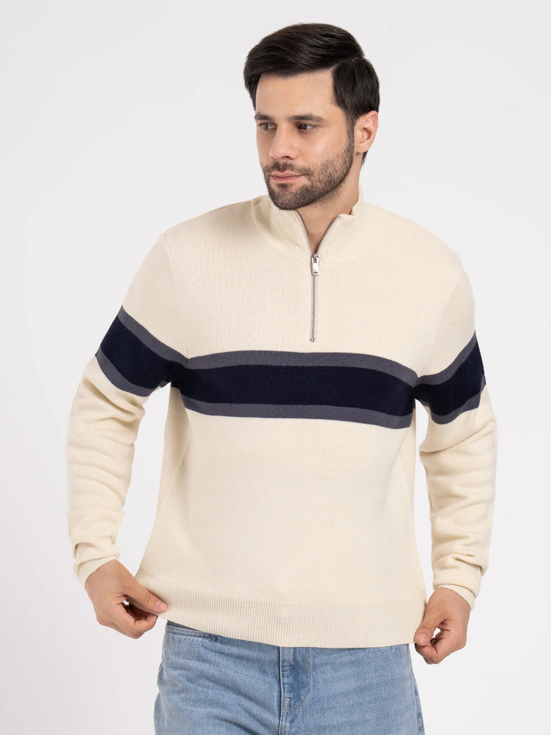 Mens Sweater for Casual Sporty Style - Image 5