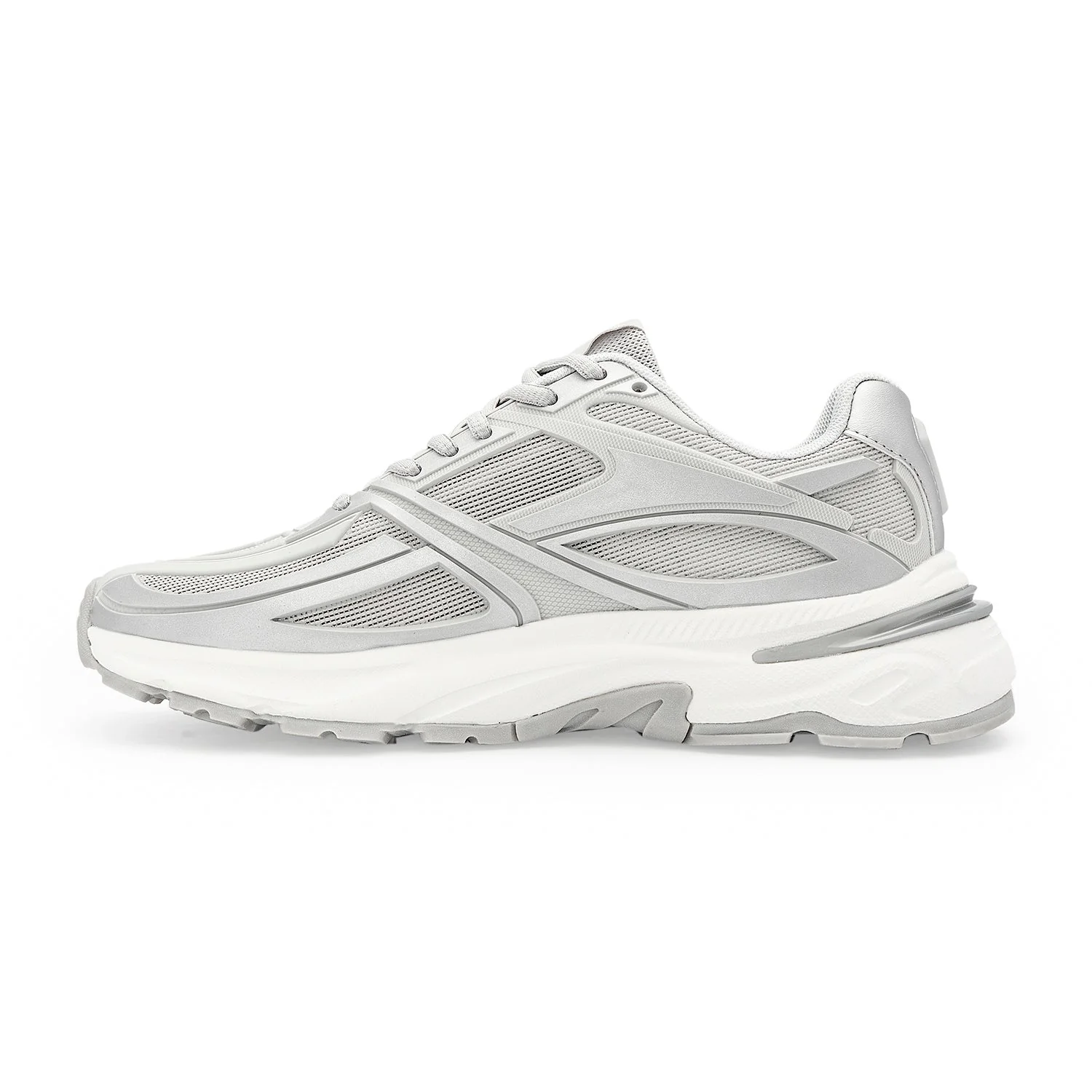 Menâ€™s White Casual Lifestyle Shoes | Everyday Comfort - Image 3