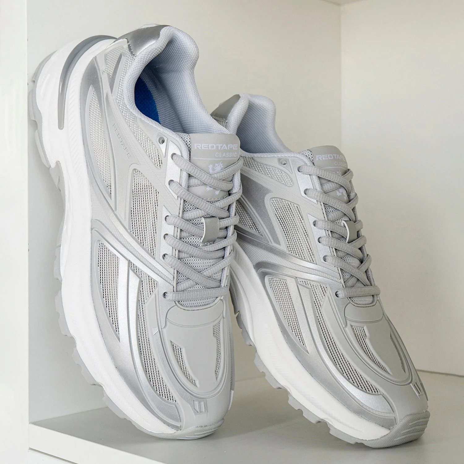 Menâ€™s White Casual Lifestyle Shoes | Everyday Comfort - Image 6