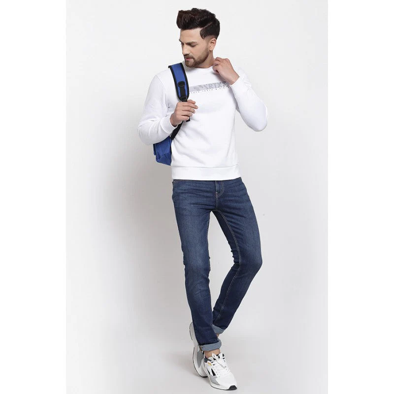 Men's White Sweatshirt - Image 4