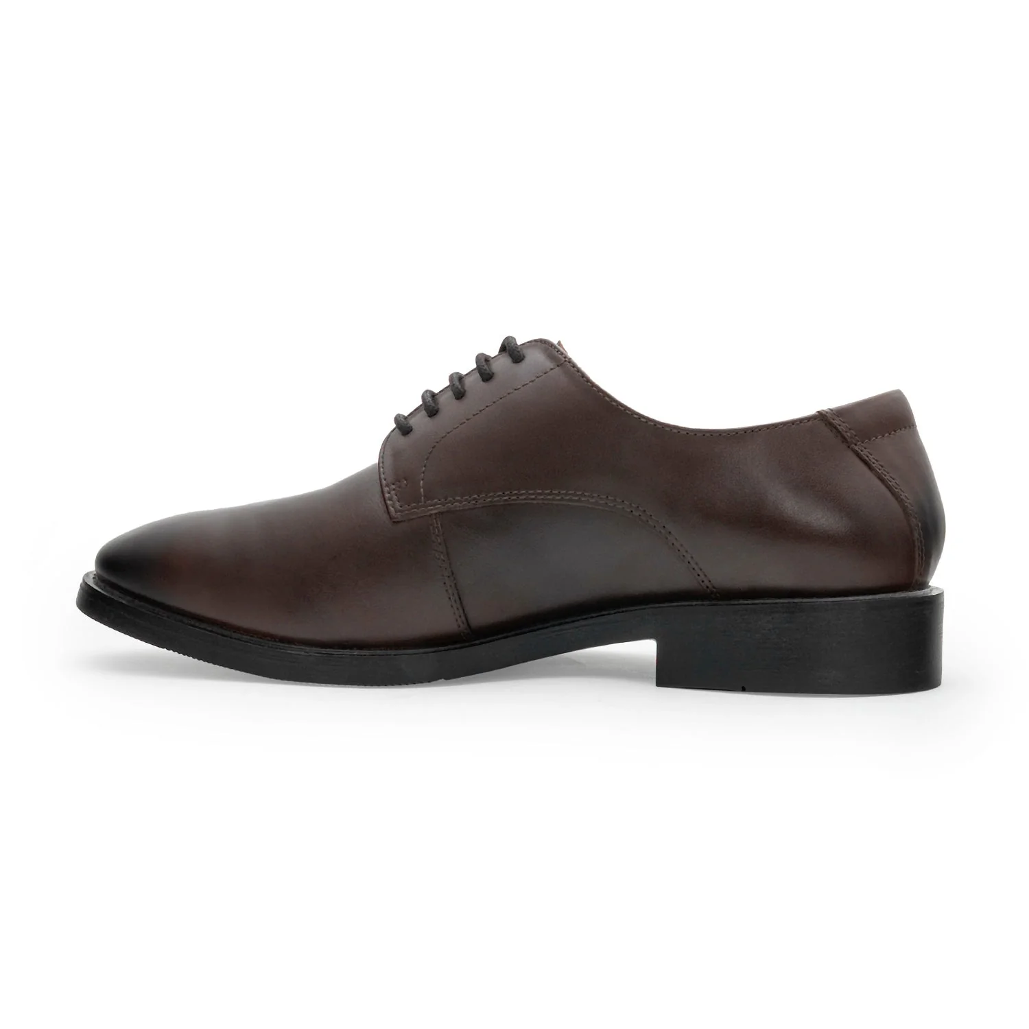 Men’s Brown Leather Derby Shoes for Classic Formal Style - Image 3