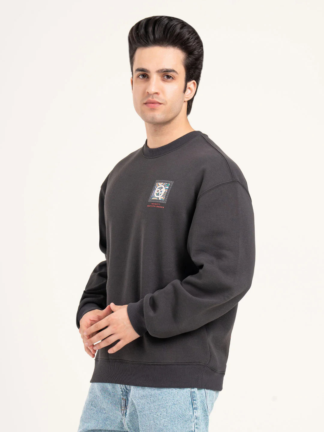 Men's Casual Graphic Sweatshirt - Image 4