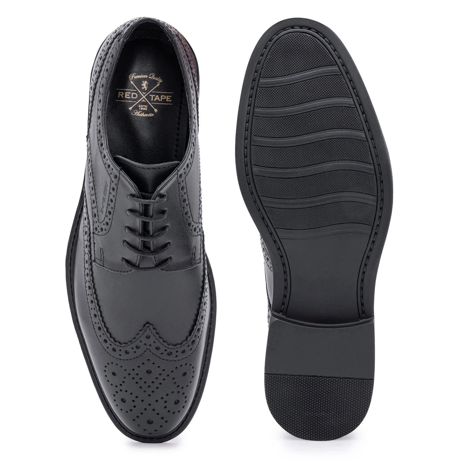 Men Derby Brogue Shoes for Refined Formal Style - Image 5