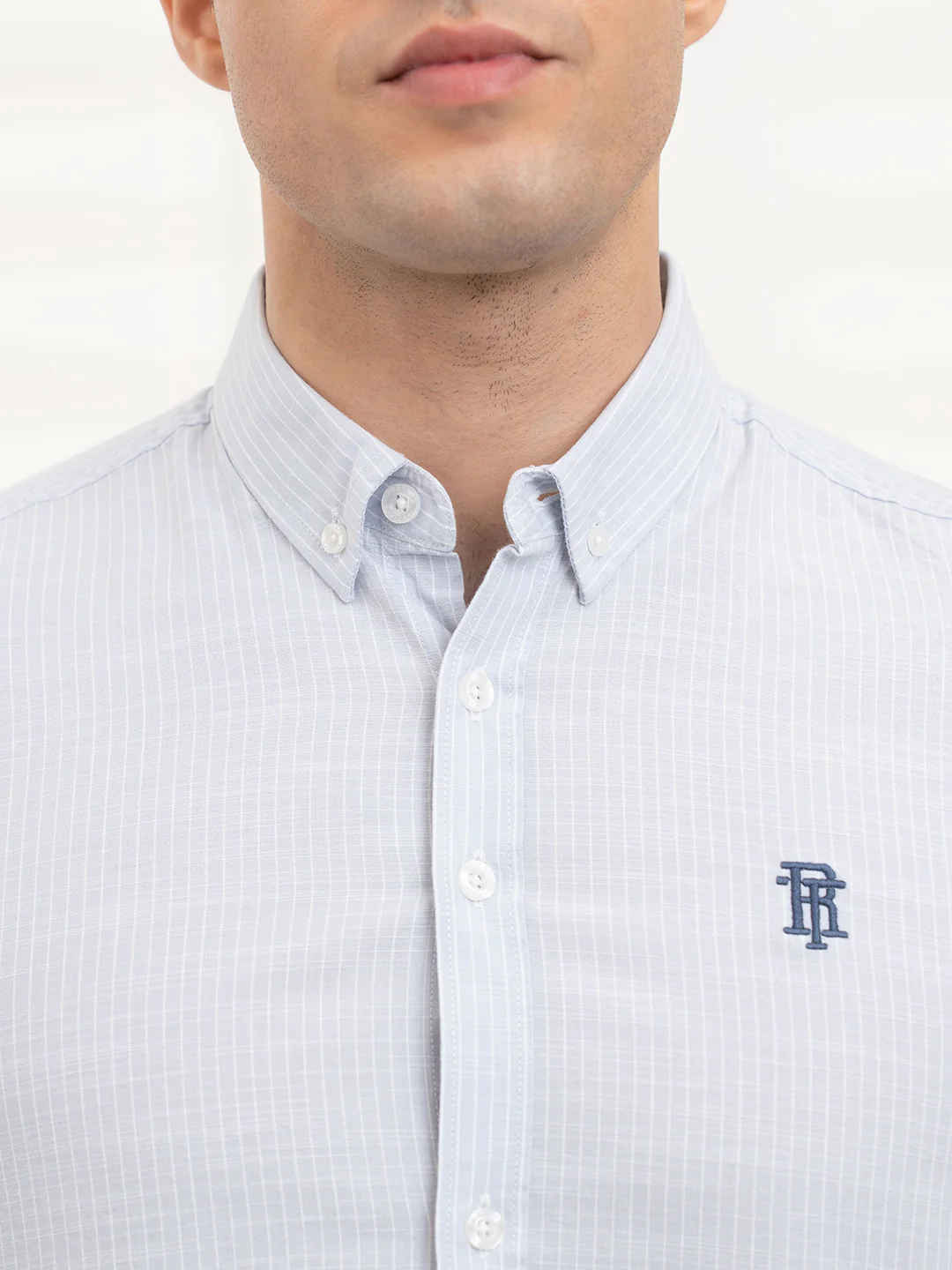 Mens Full Sleeve Stripe Shirt - Image 5