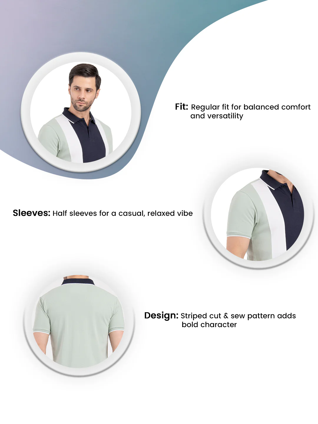 Mens Polo T-Shirt - Image 3