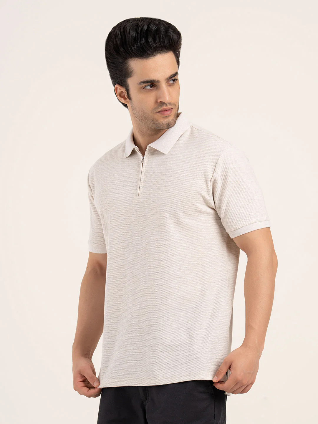 Menâ€™s Structured Polo T-Shirt - Image 4