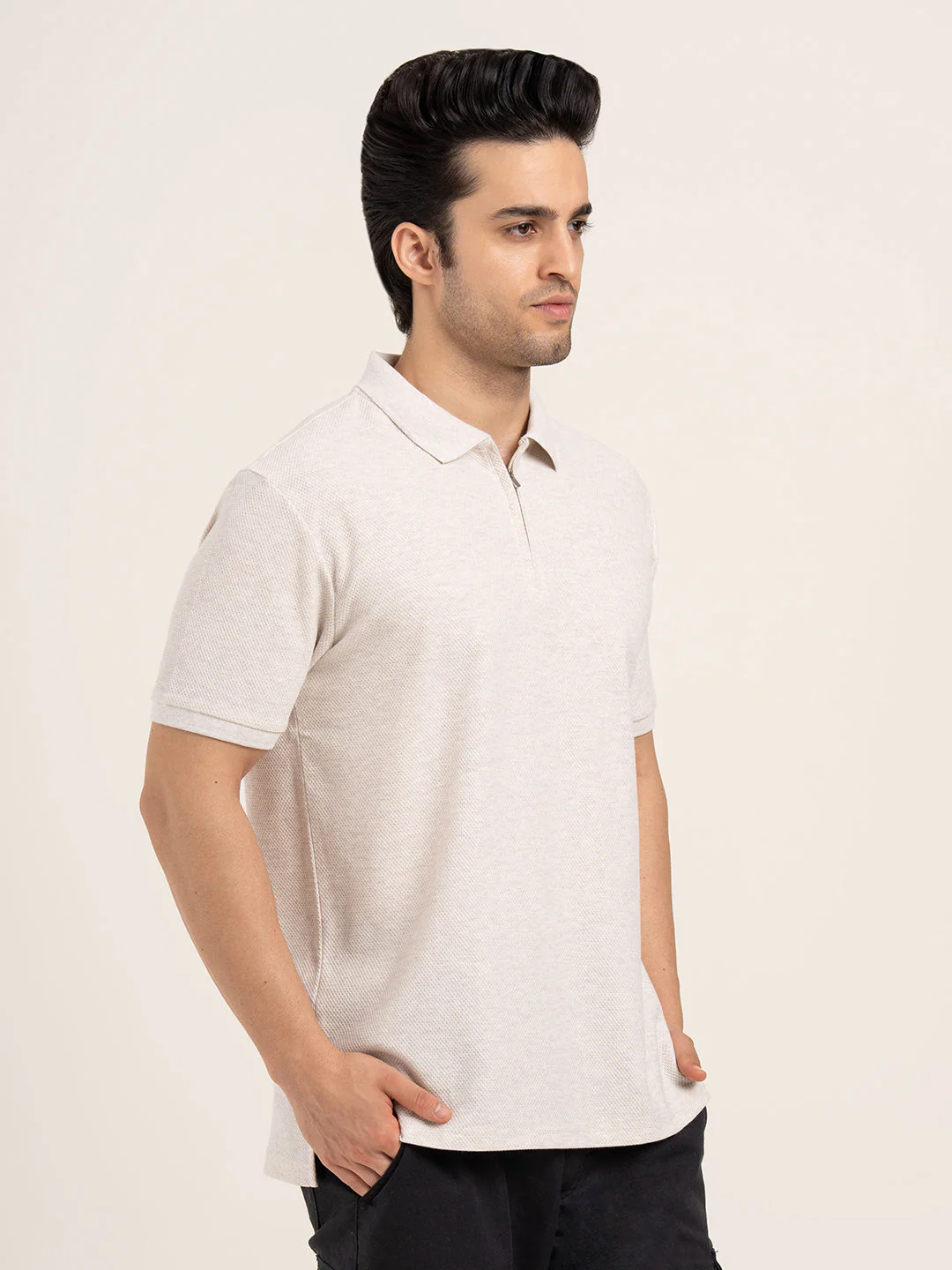 Menâ€™s Structured Polo T-Shirt - Image 8