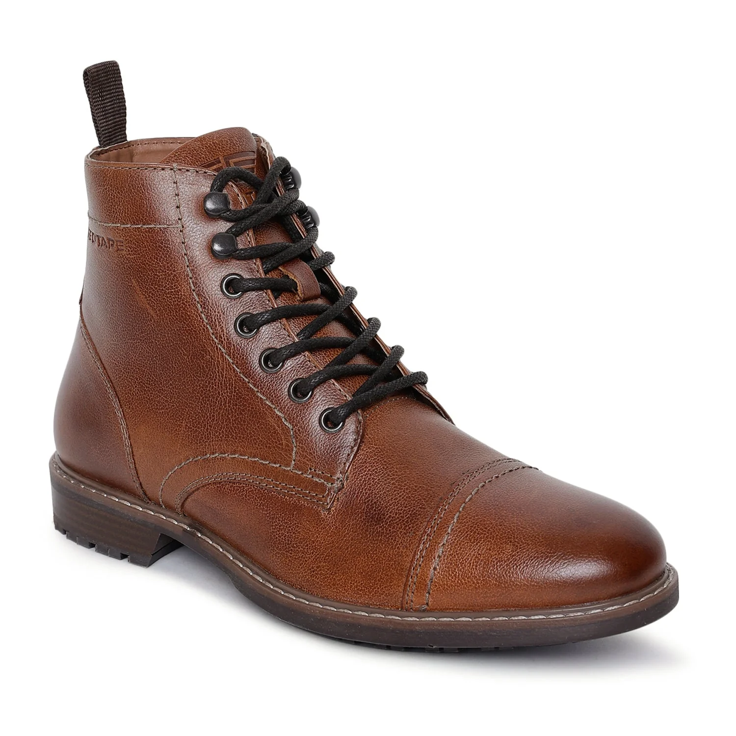 Men's Tan Biker Boots for Casual Rugged Style - Image 7