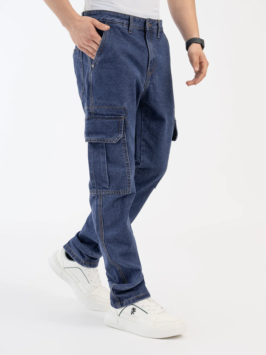 Red Tape Mid Blue Jeans for Men - Image 6