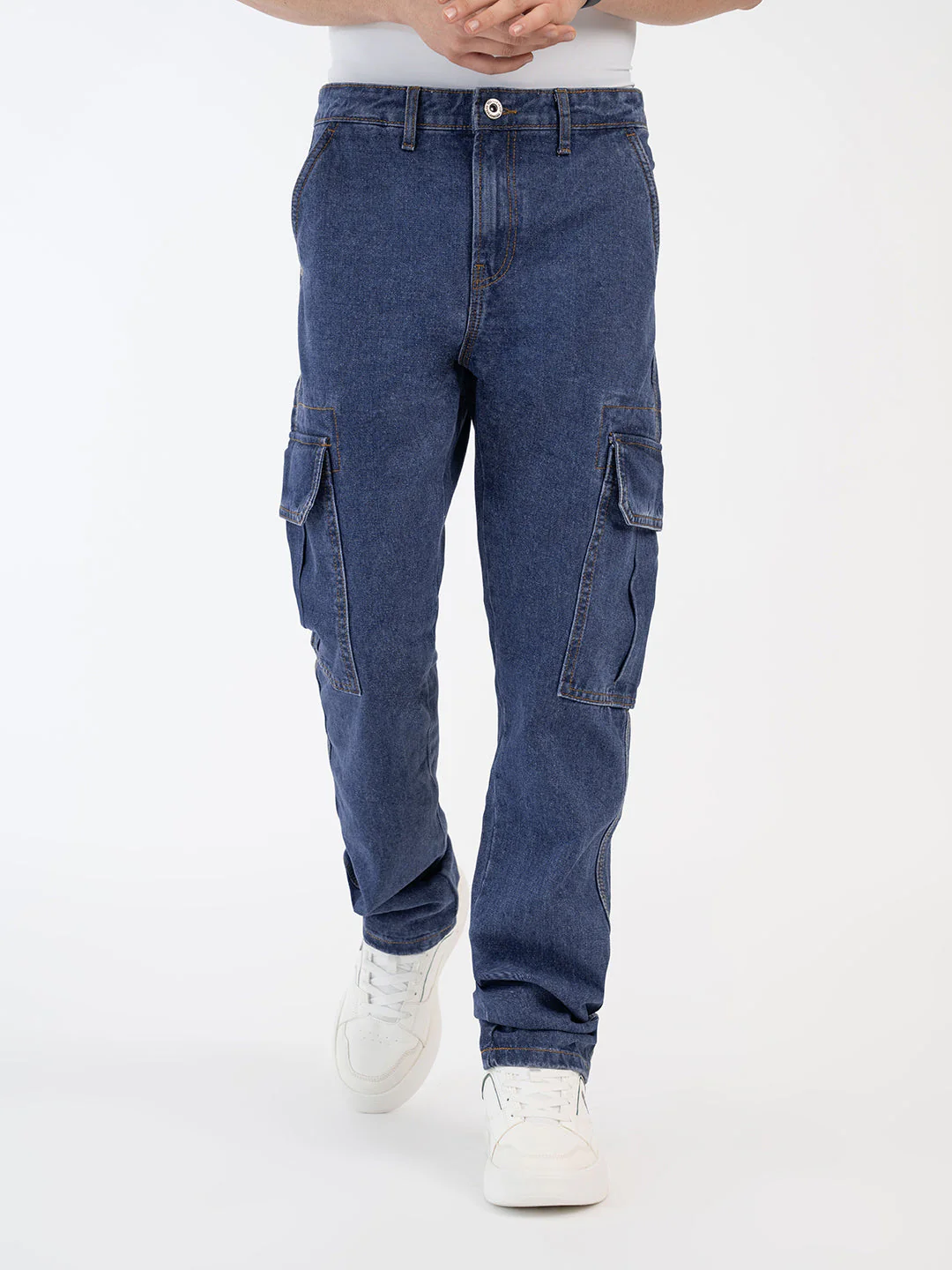 Red Tape Mid Blue Jeans for Men - Image 8