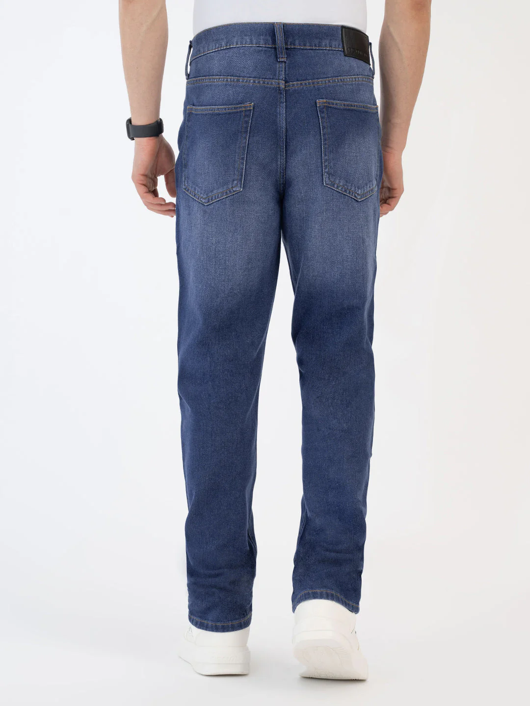 Red Tape Mid Blue Jeans for Men - Image 3