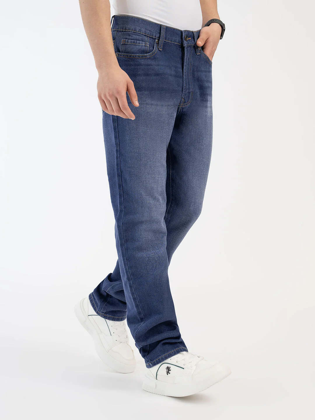 Red Tape Mid Blue Jeans for Men - Image 6