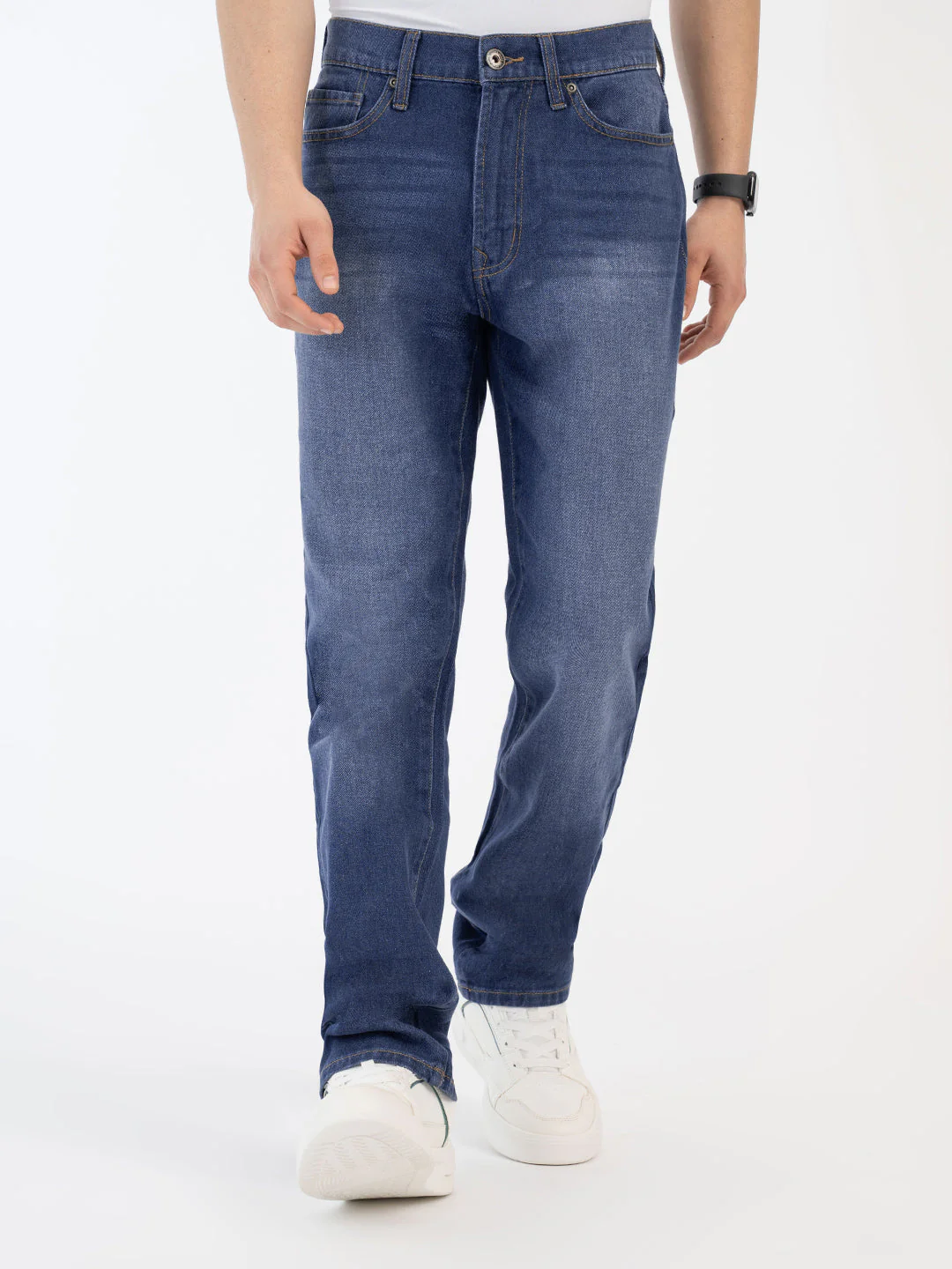 Red Tape Mid Blue Jeans for Men - Image 7