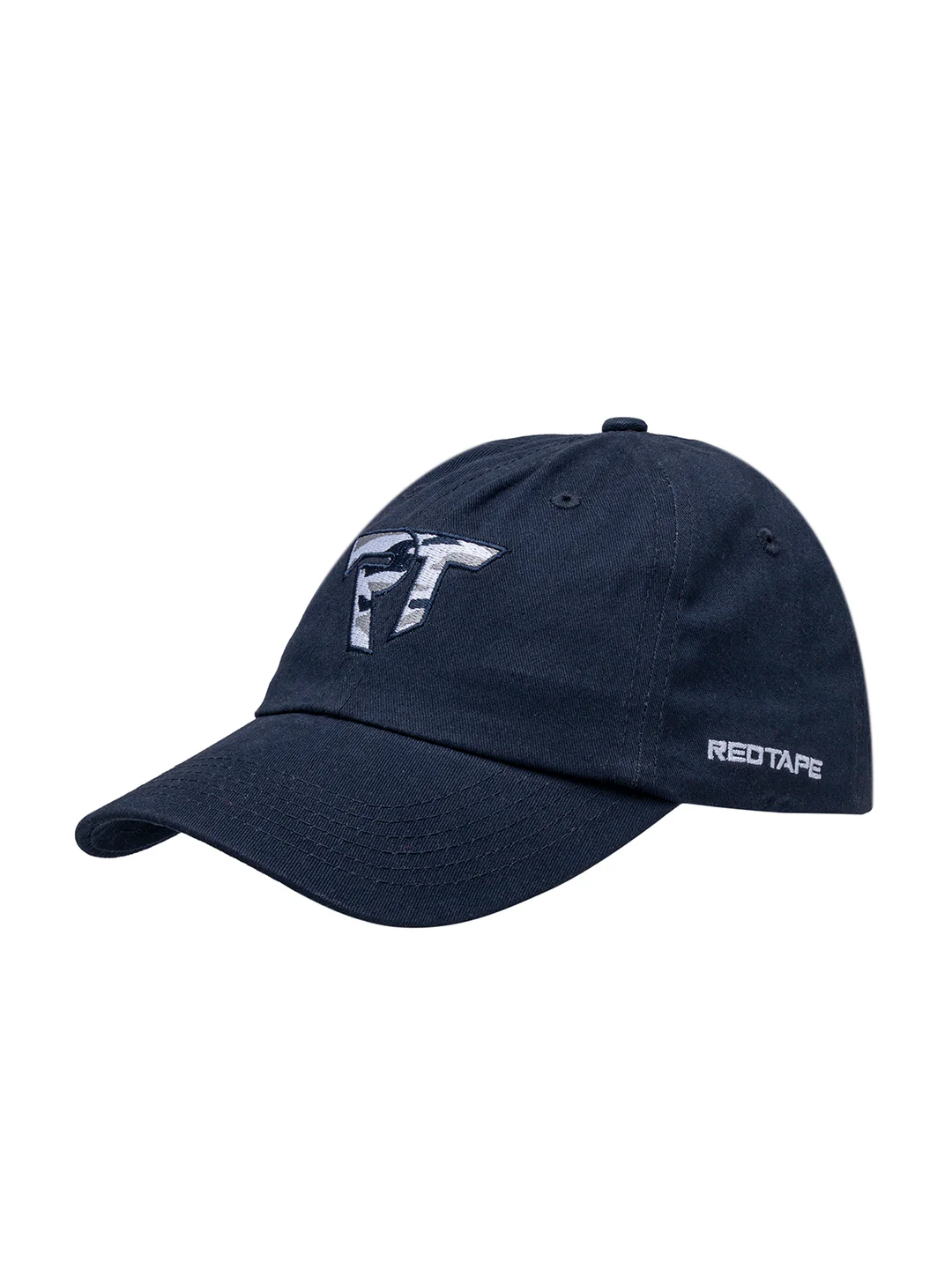 Navy Free Size Solid Unisex Cap | All Sports Cap with Airholes & Adjustable Strap - Image 7