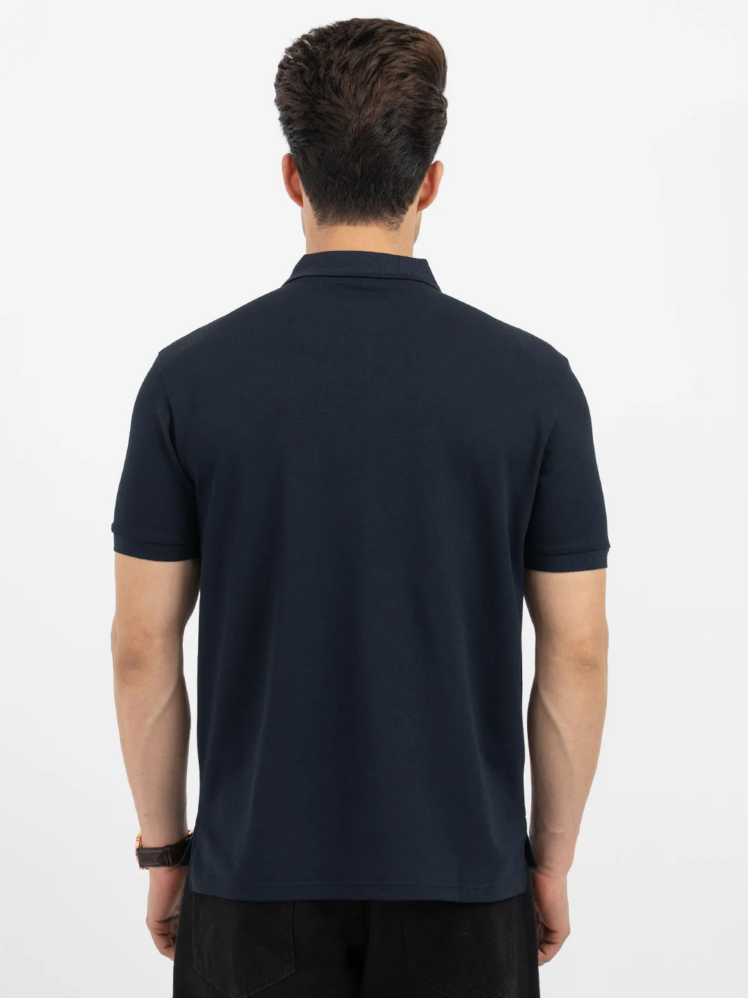 Red Tape Navy Polo T-Shirt for Men - Image 3