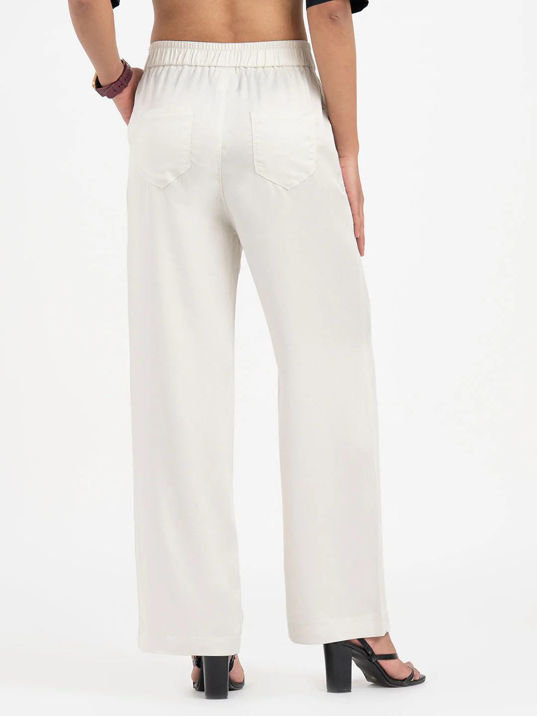 Off White Pants for Women - Image 3