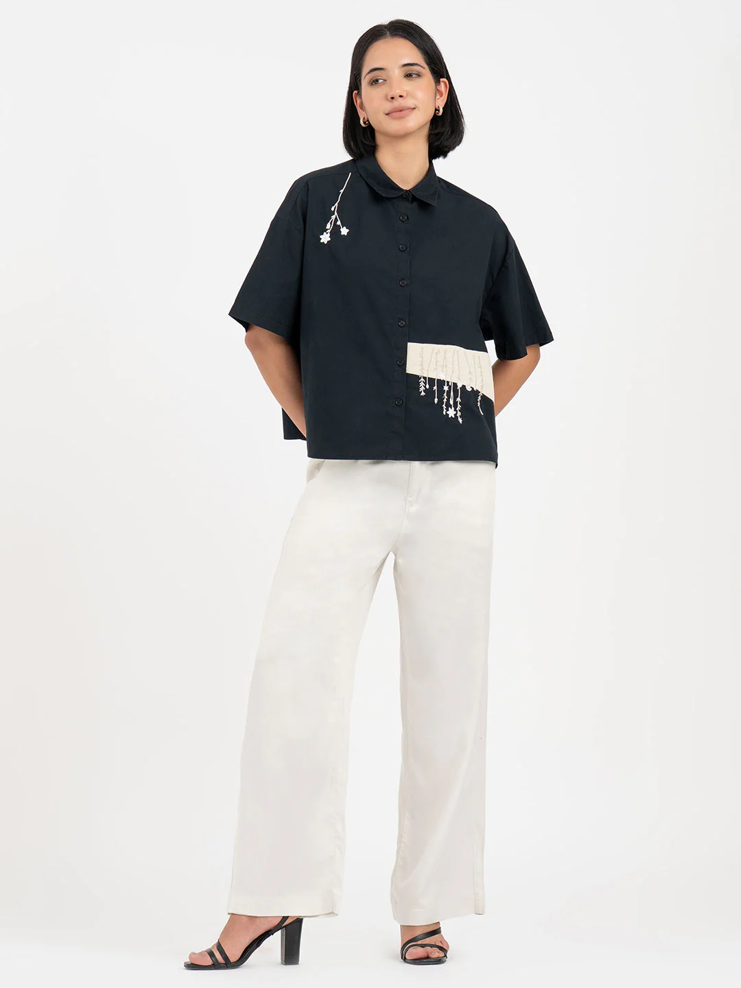 Off White Pants for Women - Image 5