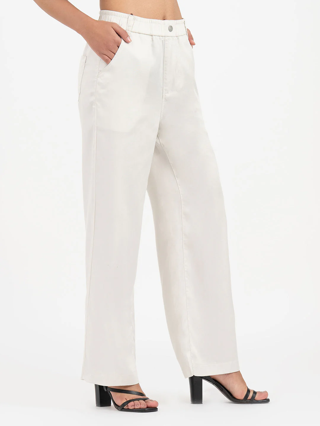 Off White Pants for Women - Image 6