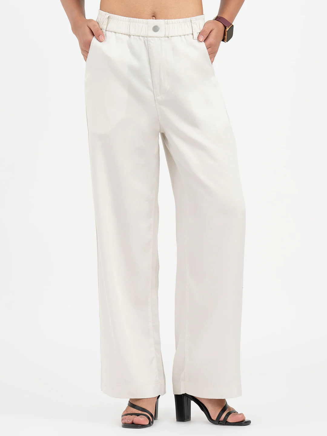 Off White Pants for Women - Image 7