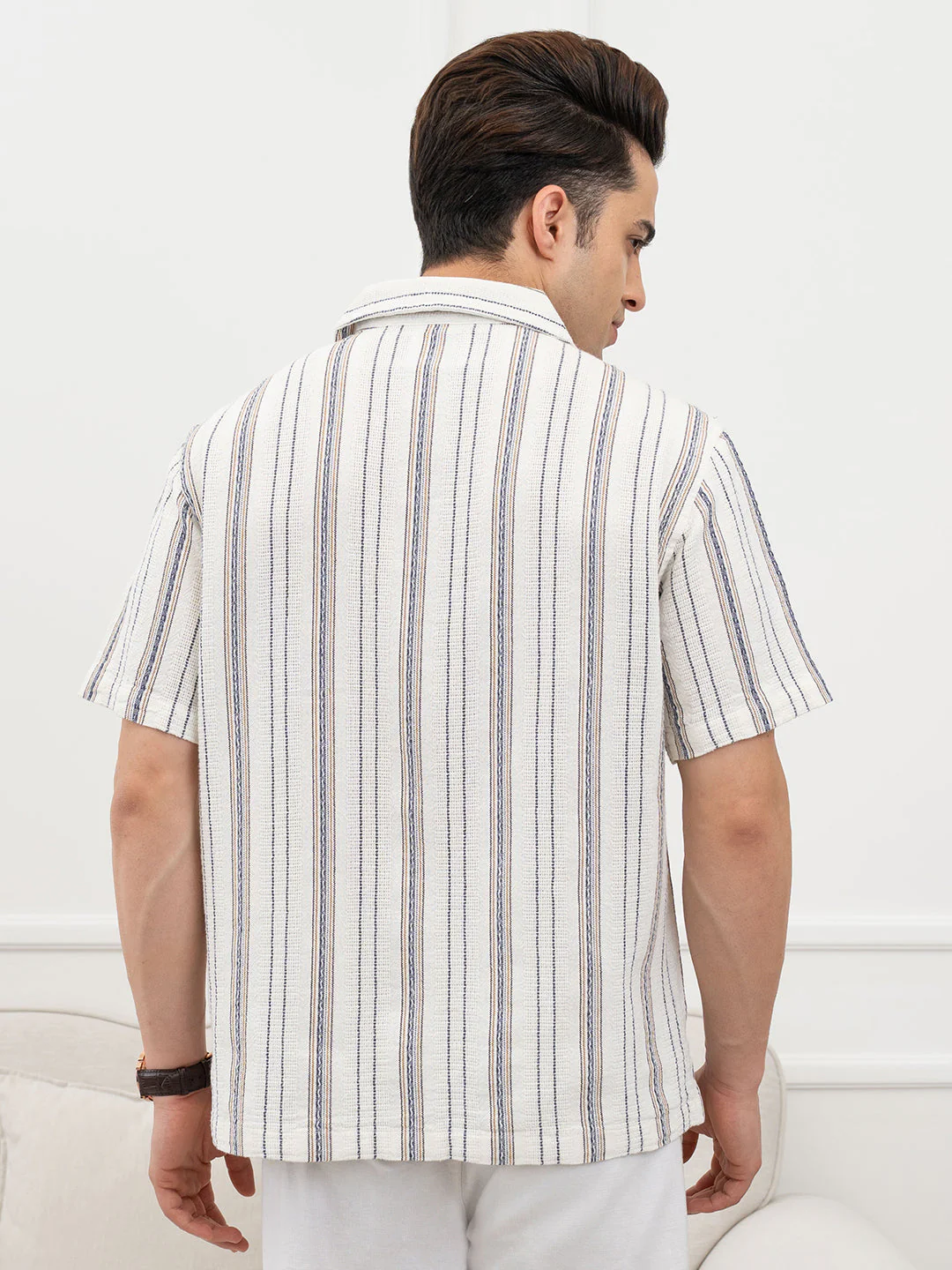 Off White Shirt for Men - Image 3