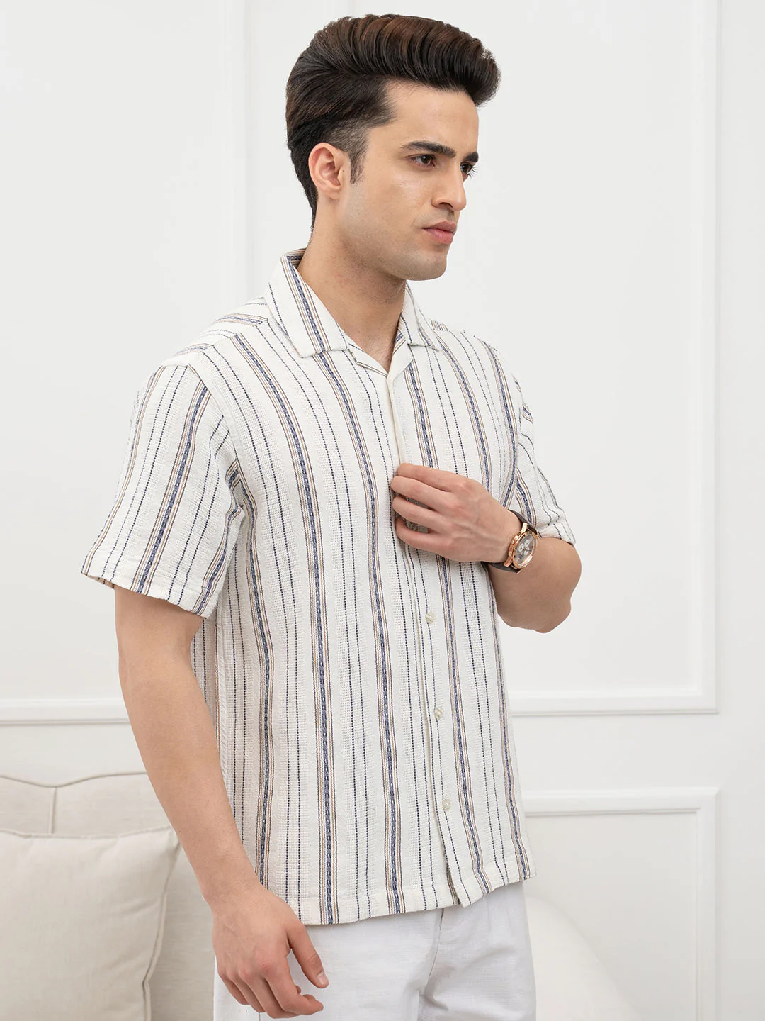 Off White Shirt for Men - Image 6