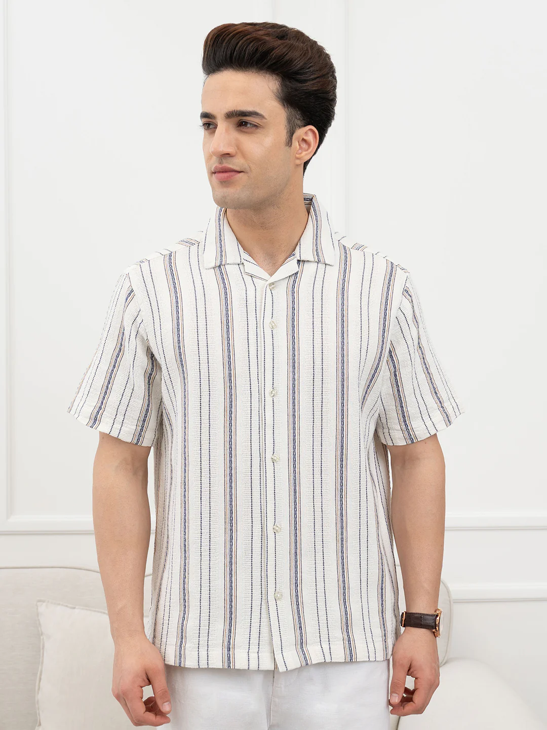 Off White Shirt for Men - Image 7